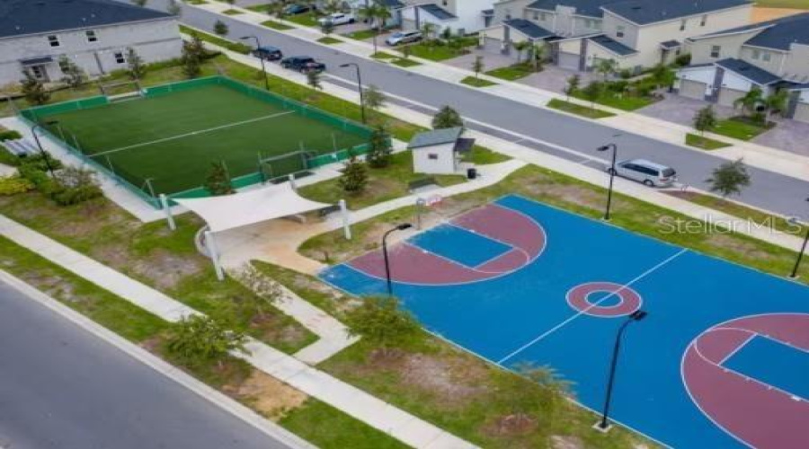 Soccer &Amp; Basketball Courts