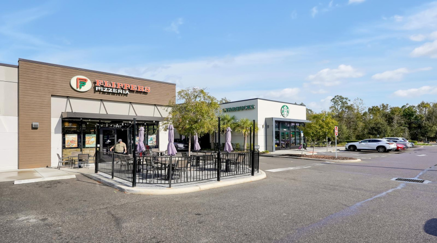 Stores At Entrance Of Community