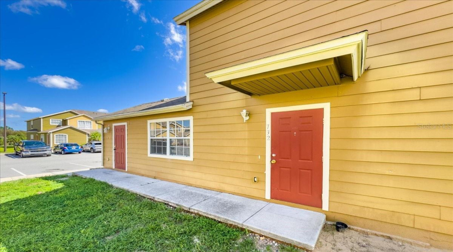 Front Entrances Door For The Main 3/2 Townhome