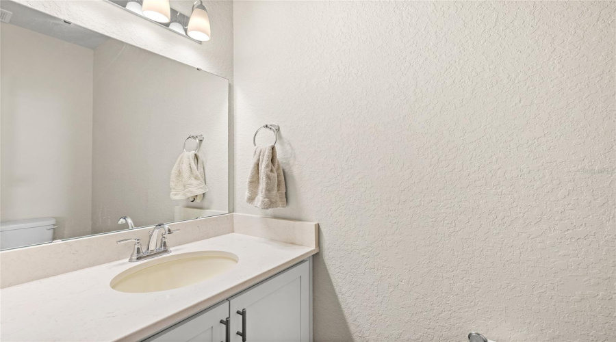 Half Bath Off Foyer