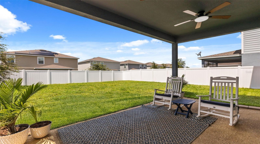 Covered Lanai.