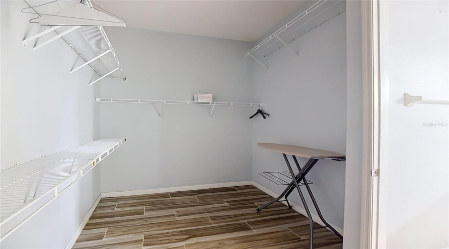 Primary Walk-In Closet