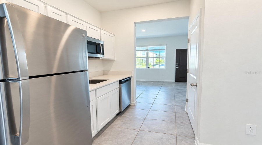 Studio Kitchenette From Bedroom Door