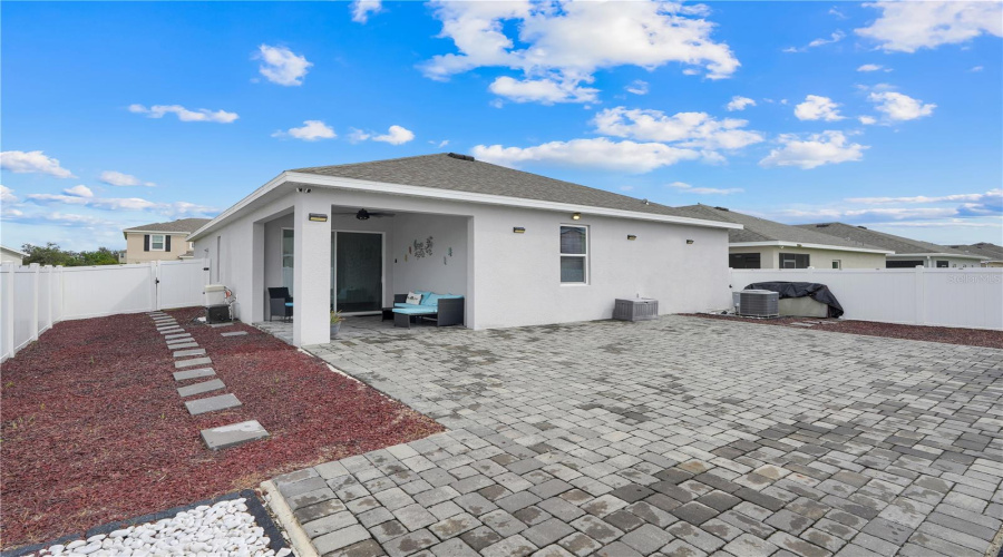 Patio Without Grass.