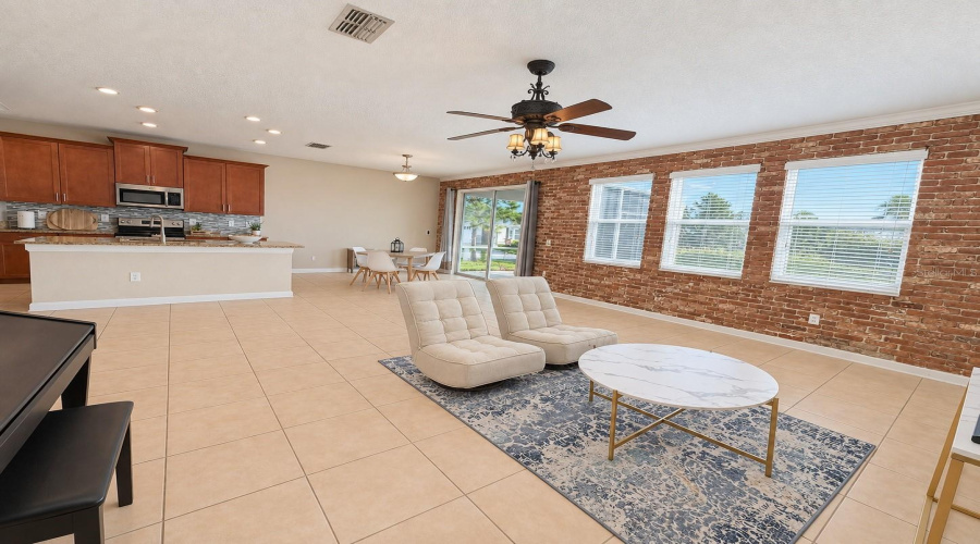 Spacious Living Area.
