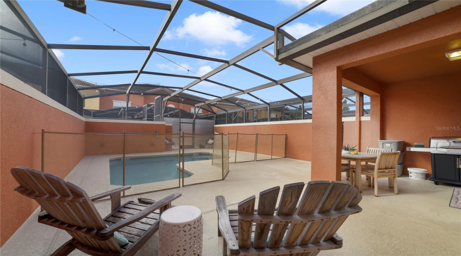 Large Pool Deck