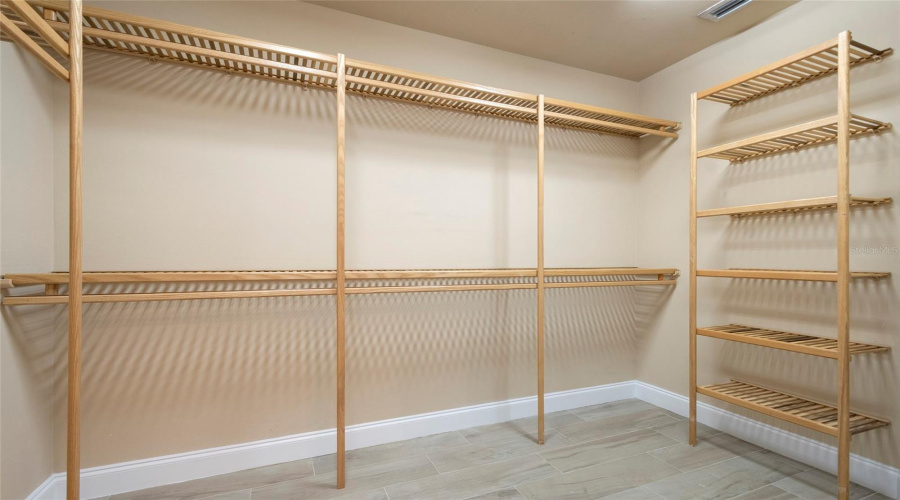 Primary Walk In Closet