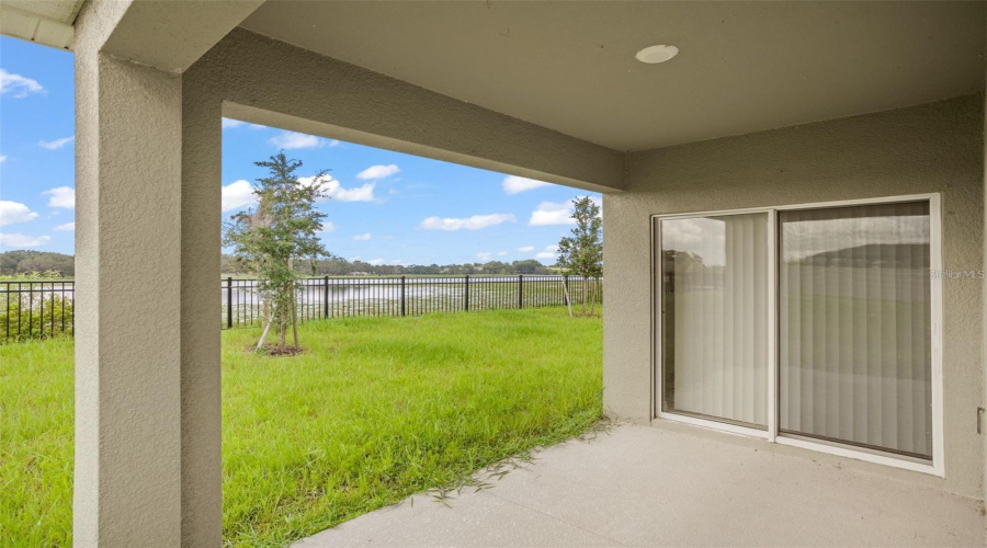 Rear Patio