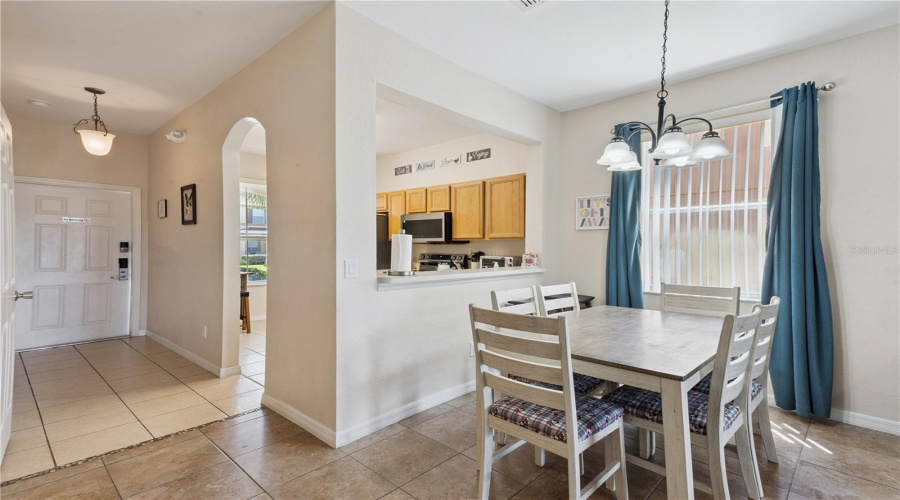 Entry /Kitchen /Dining Area