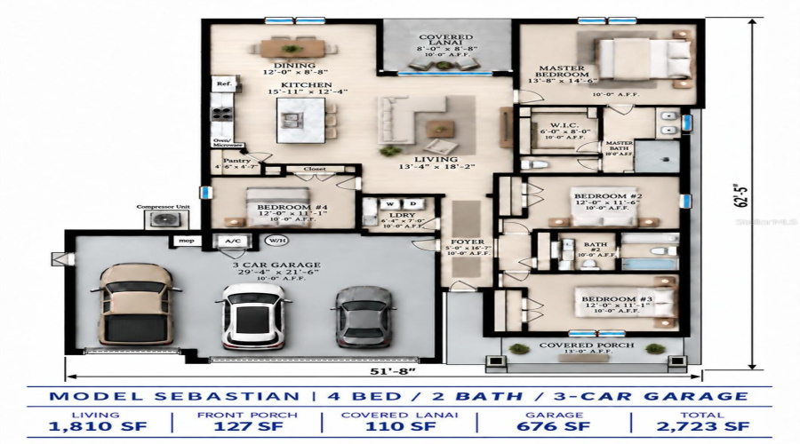 Davenport, Florida 33837, 4 Bedroom Bedrooms, ,2 Bathroombathrooms,Residential,For Sale,Highway 547,0,Mfro6444075