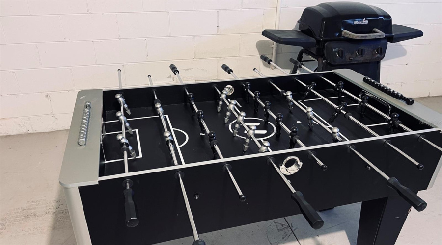 Foos Ball In Garage