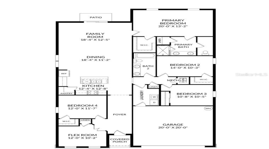 Davenport, Florida 33837, 4 Bedroom Bedrooms, ,2 Bathroombathrooms,Residential,For Sale,Rising,0,Mfro6415227