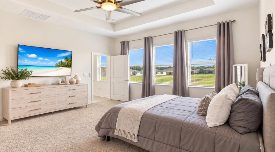 Master Bedroomvirtually Stage