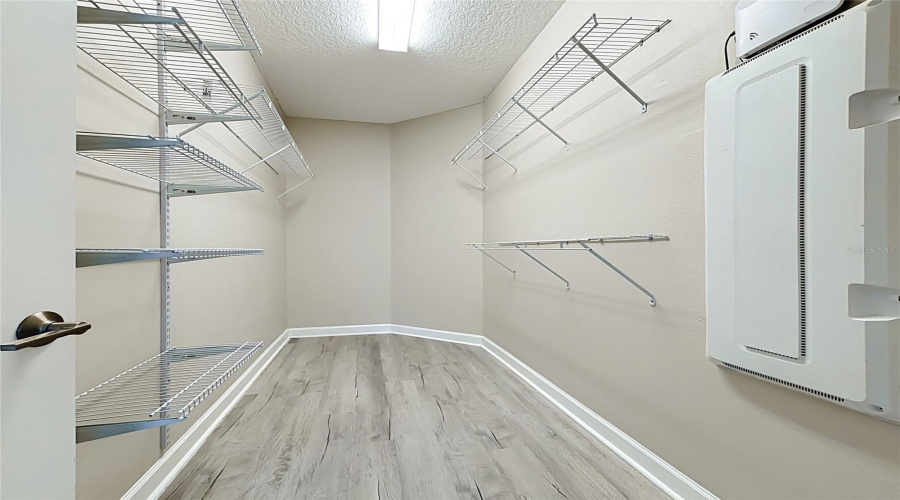 Primary Walk In Closet