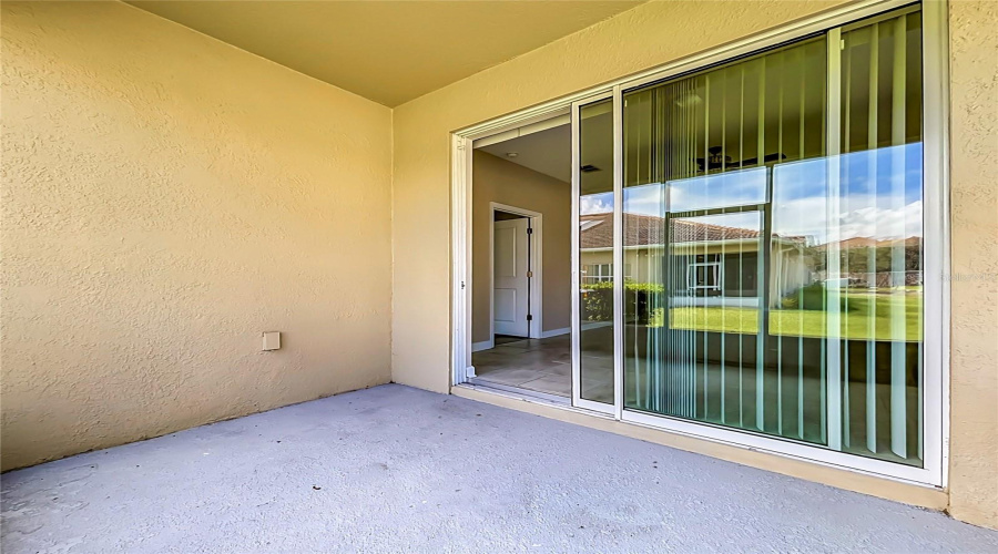 Rear Screened In Patio