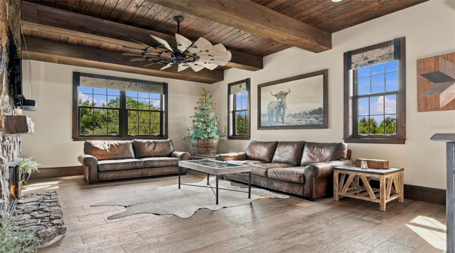Beautiful Wood Ceilings And Views!