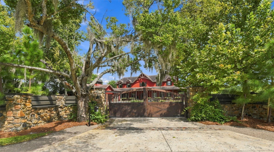 Behind Stone Walls And Electronic Gate - 1 Of 2