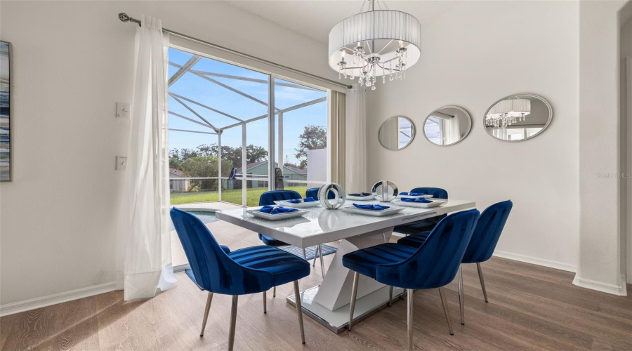 Dining Area Off Living Room