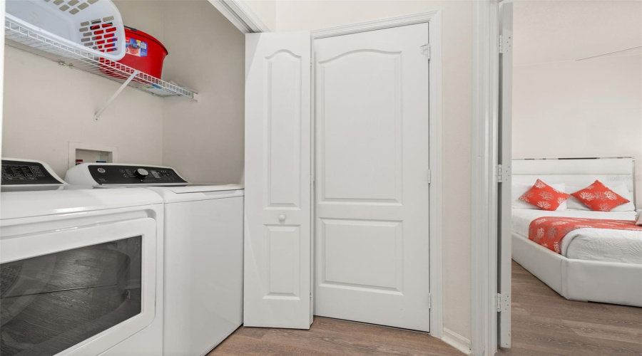 Interior Laundry Closet