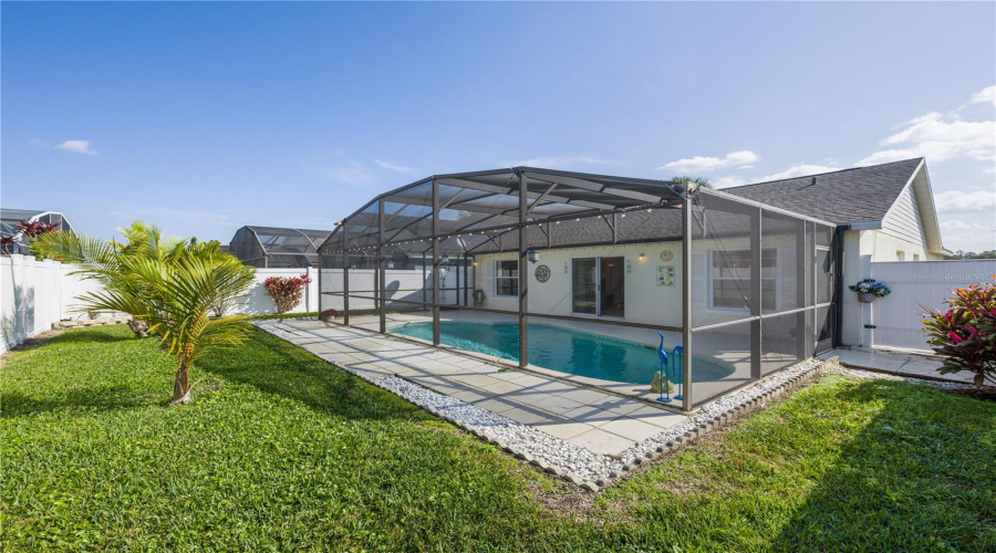 Fenced Backyard