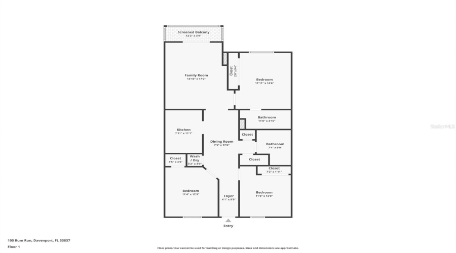 Davenport, Florida 33897, 3 Bedroom Bedrooms, ,2 Bathroombathrooms,Residential,For Sale,Rum,0,Mfrs5159054
