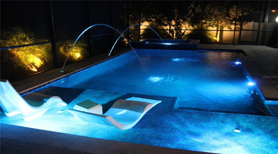 Salt Water Heated Pool &Amp; Spa