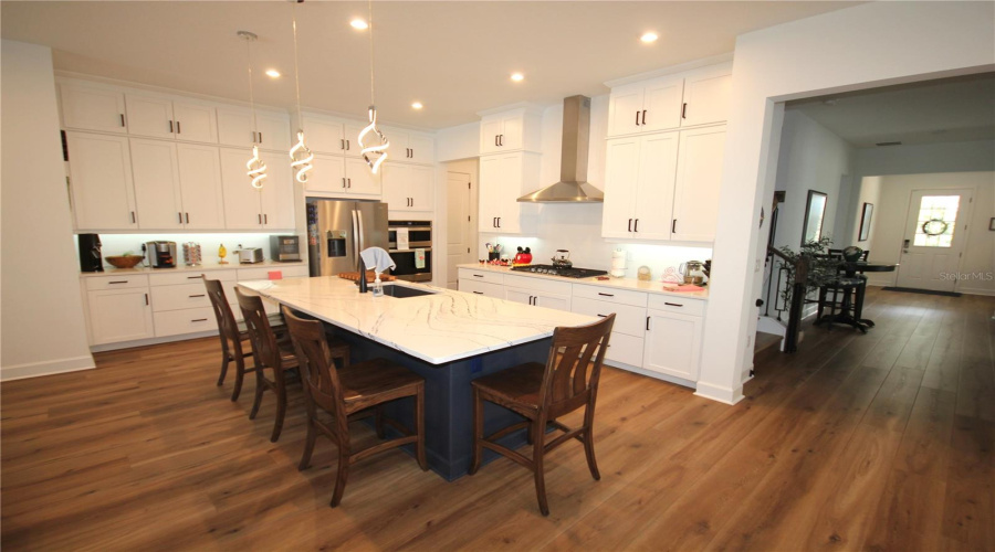 Kitchen With Ceiling Height Cabinetry