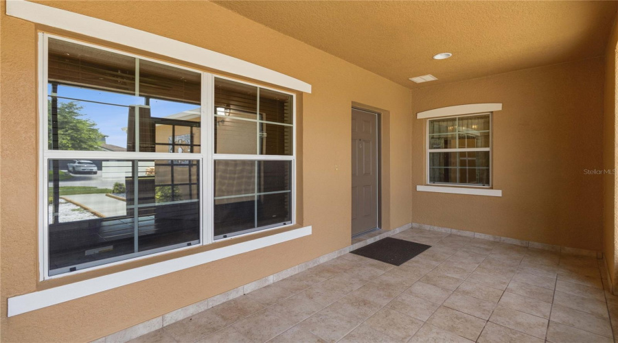 Covered Enclosed Porch To Front Door
