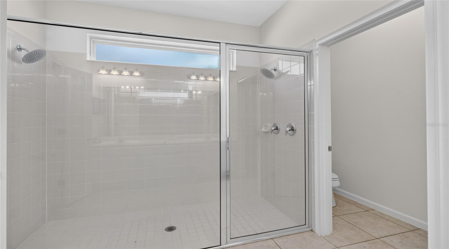 Large Walk-In Shower