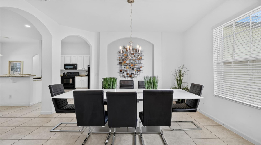 Large Dining Room Just Off The Kitchen