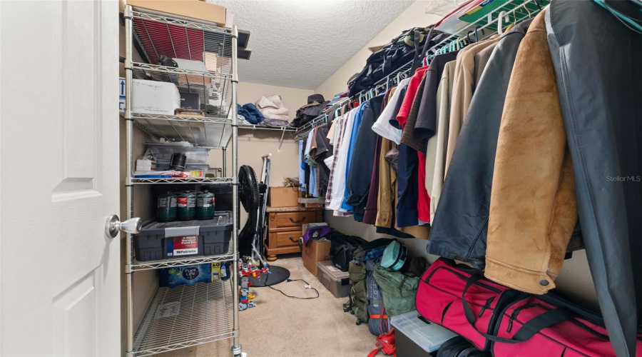 Primary Walk In Closet