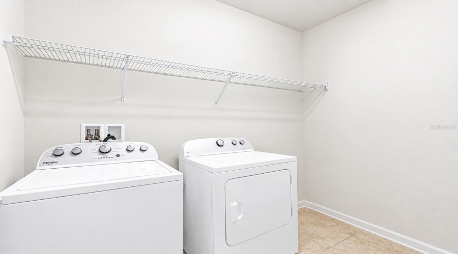 Indoor Laundry Room