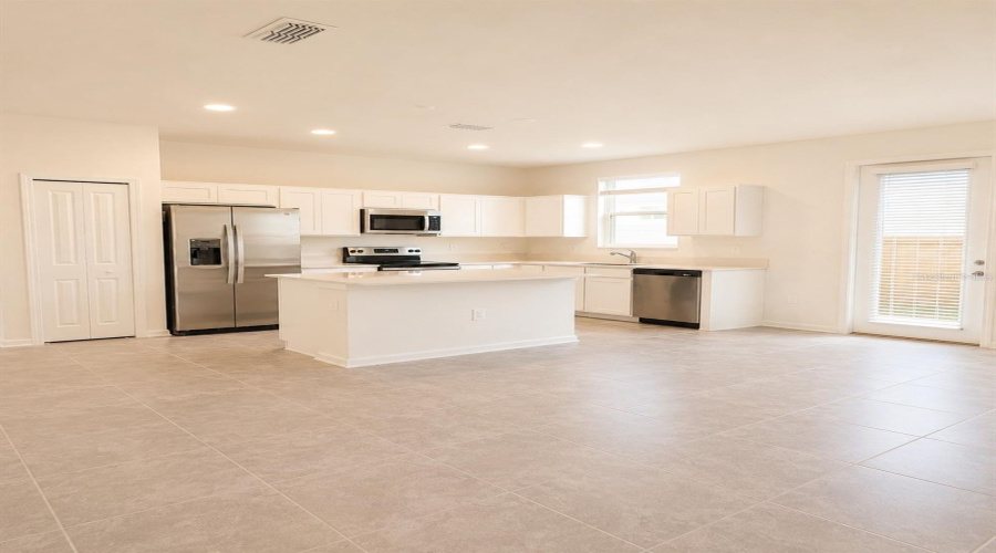 Open-Concept Kitchen