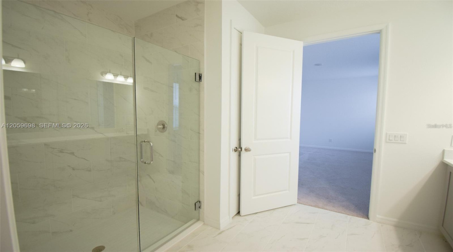 Primary Bathroom With Dual Vanity