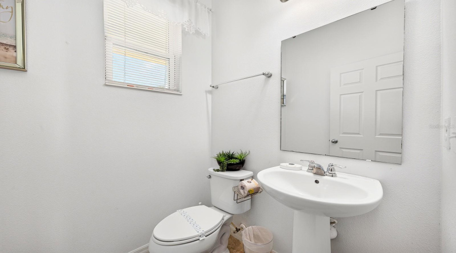 Main Floor Half Bath.