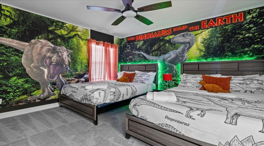 Themed Bedroom - Jurassic Park