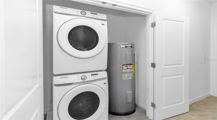 Upstairs Laundry Closet