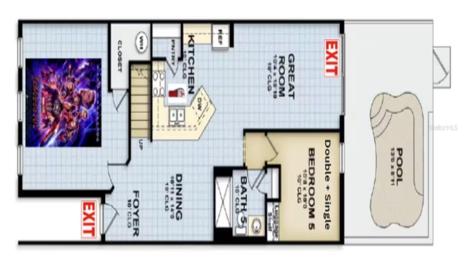Orlando, Florida 32821, 5 Bedroom Bedrooms, ,5 Bathroombathrooms,Residential,For Sale,Ebb Tide,0,Mfro6385905