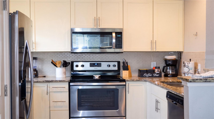 Kitchen With Stainless Appliances