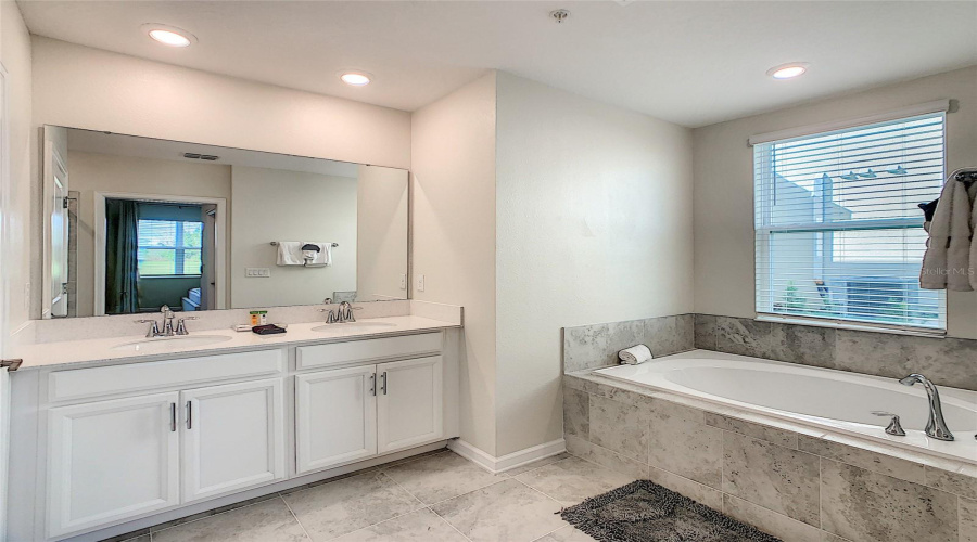 Primary Bathroom Double Vanity