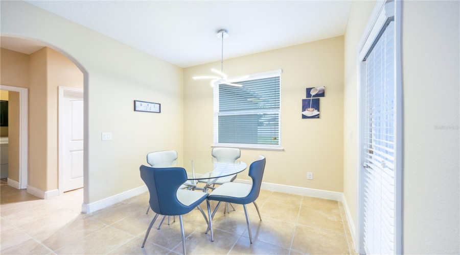 Eat-In Dining Area Next To The Kitchen – No Carpet Throughout