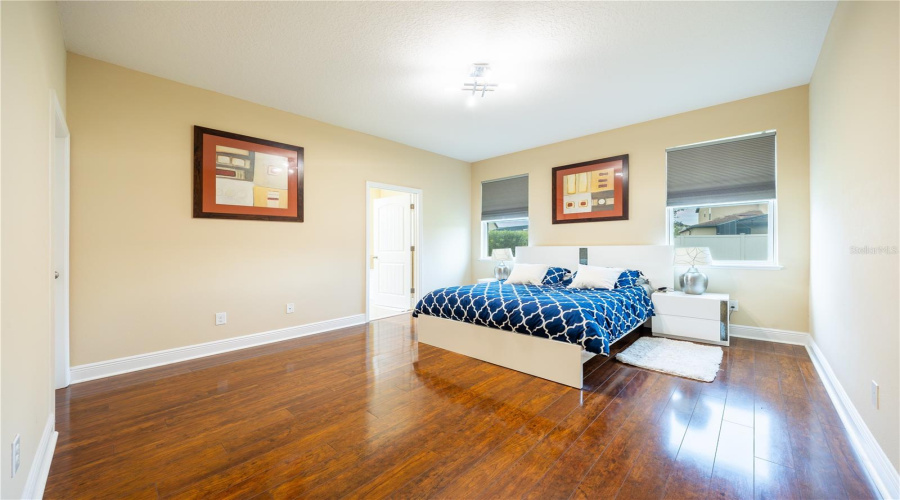 Main-Floor Primary Bedroom Suite, Separated From Upstairs Bedrooms