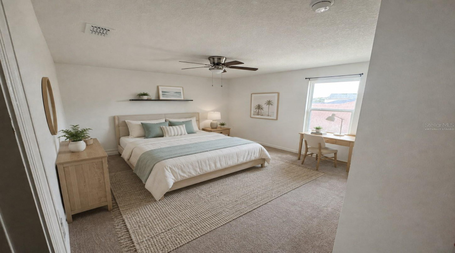 Virtually Staged Bedroom 2