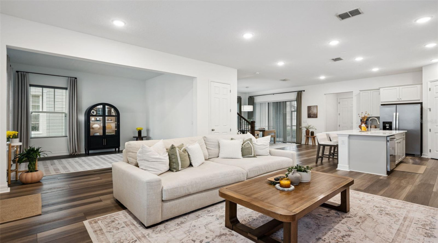 Natural Sunlight Flows Throughout The House