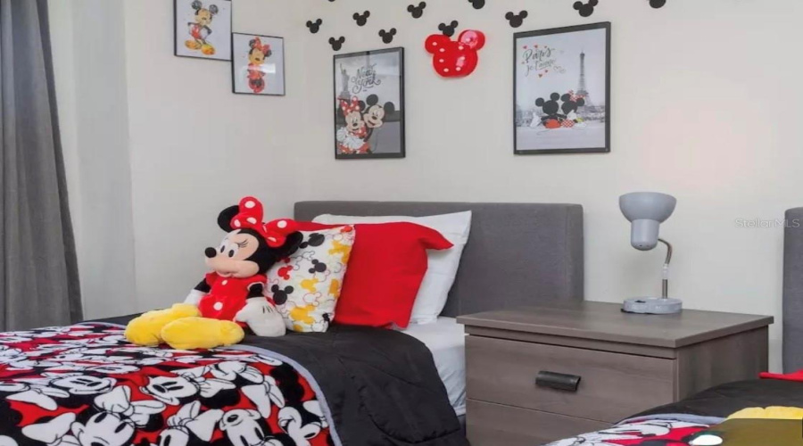 Mickey-Themed Bedroom
