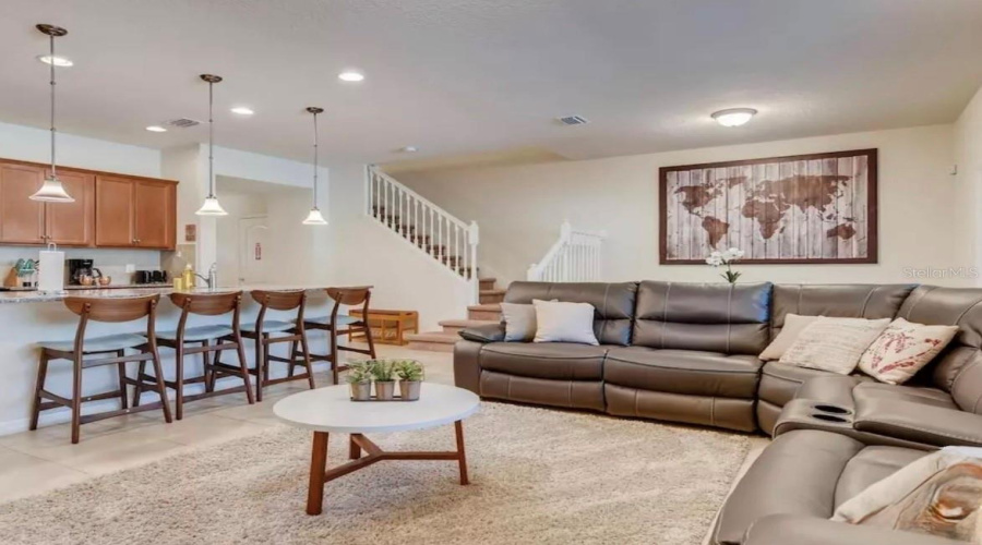 Open-Concept Living Area