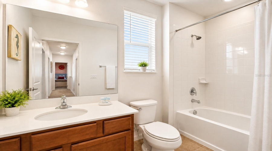 Full Bathroom #4 Upstairs