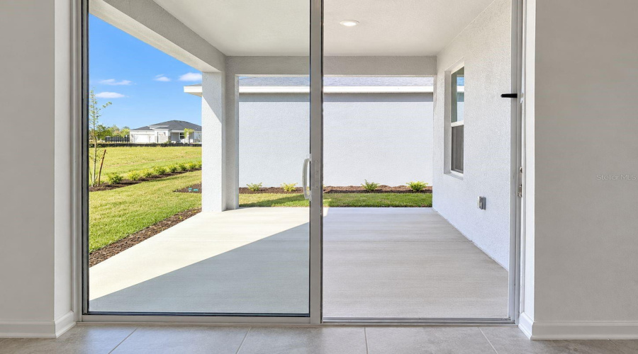 Covered Rear Patio