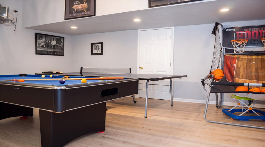 Converted Garage Playroom With A/C