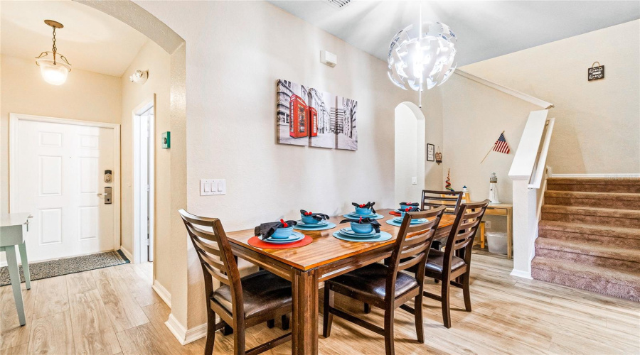 Entry And Dining Area